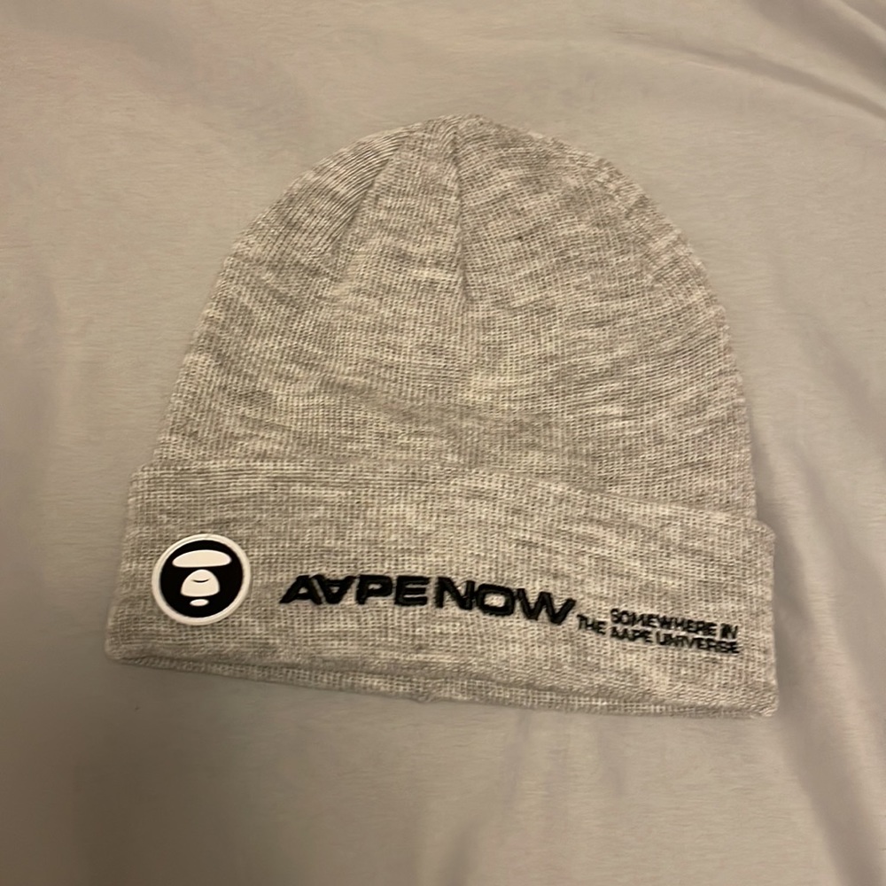 Authentic Aape A bathing ape Beanie Bape